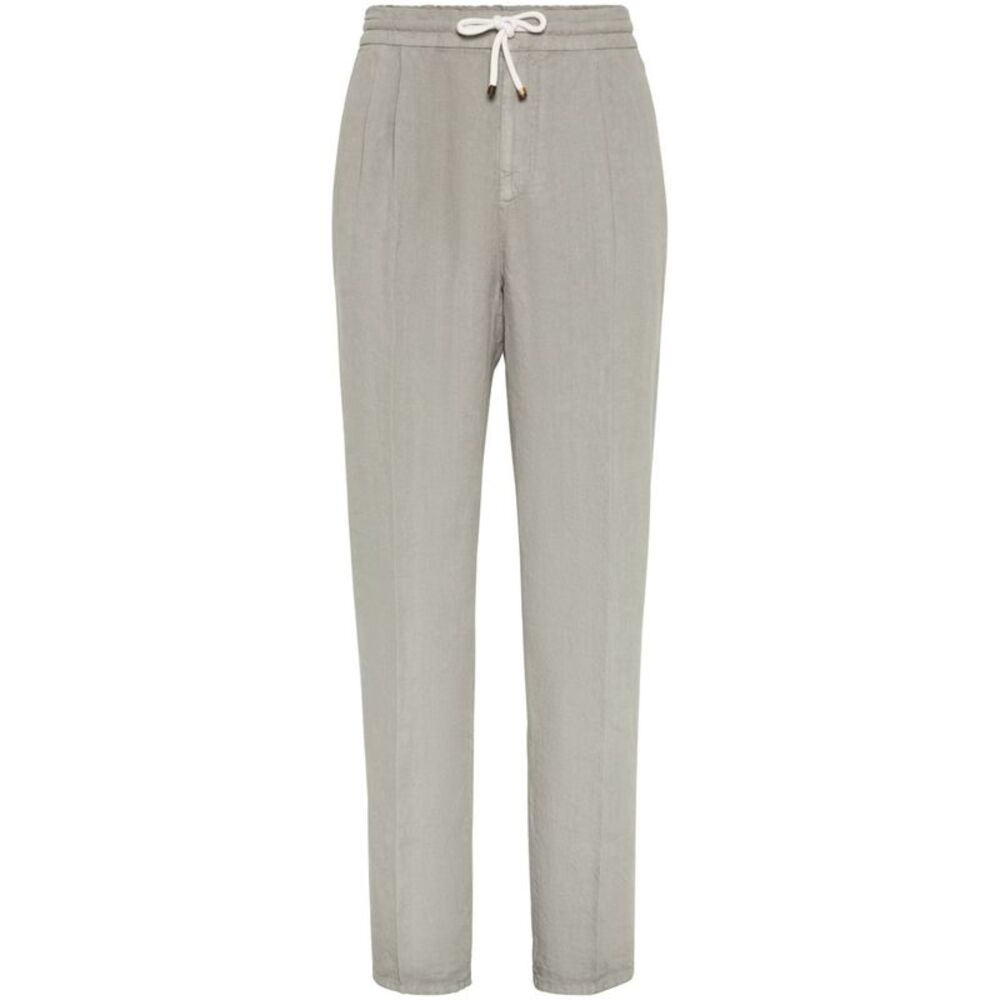 Brunello Cucinelli Men Linen Trousers
